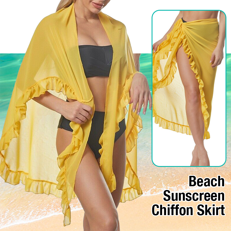 Women Sexy Sheer Bikini Cover  - Sarong Pareo Wrap บทวิจารณ์และราคา