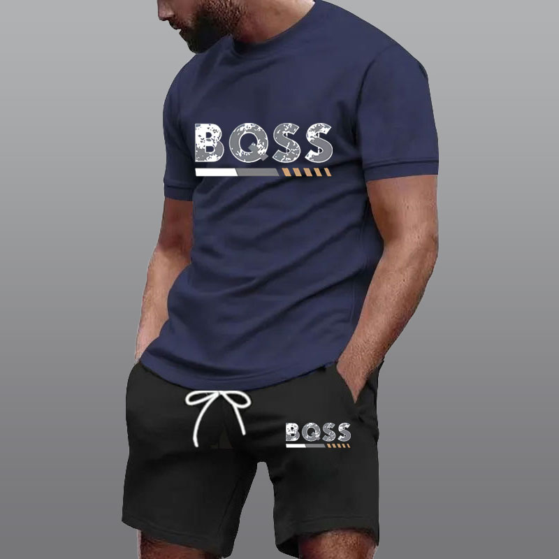Summer Sportswear Men's Suit F - Summer Clothing Sets Men บทวิจารณ์และราคา