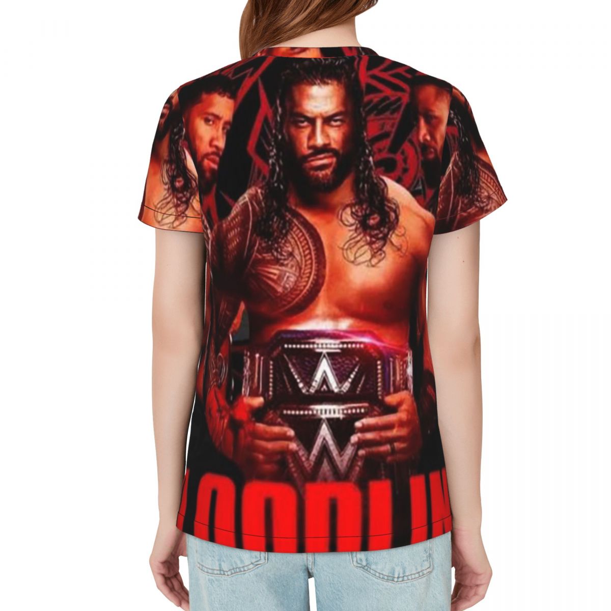 Wrestler Roman Reigns Wrestlin - Summer Reign Clothing บทวิจารณ์และราคา